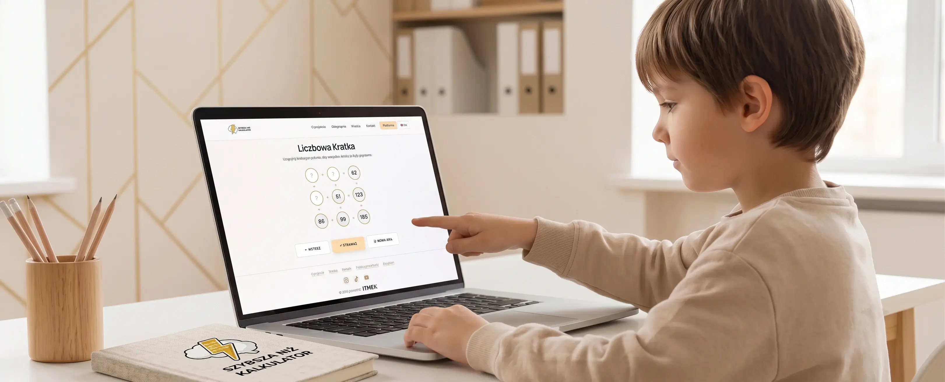 Liczbowa kratka online — logiczna gra z liczbami i sumami